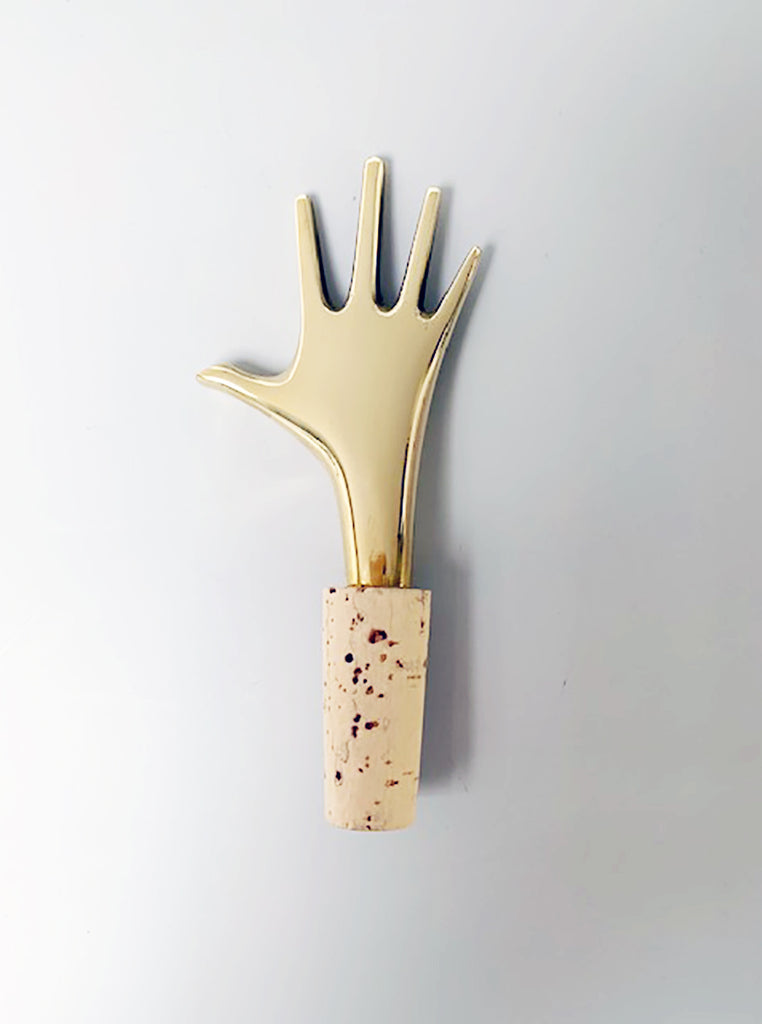 Carl Auböck - Brass Hand Wine Stopper, Carl Auböck - Northernism